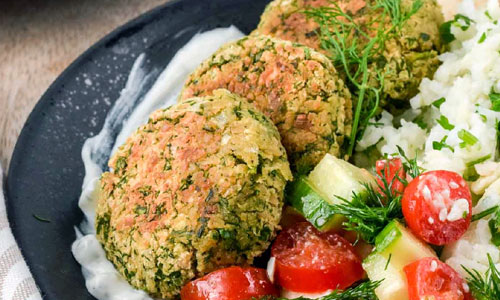 Falafel Rice Bowl